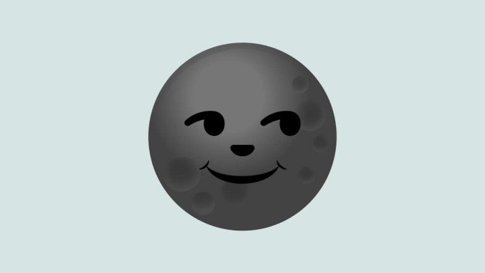 Significado del emoji de la luna sonriente