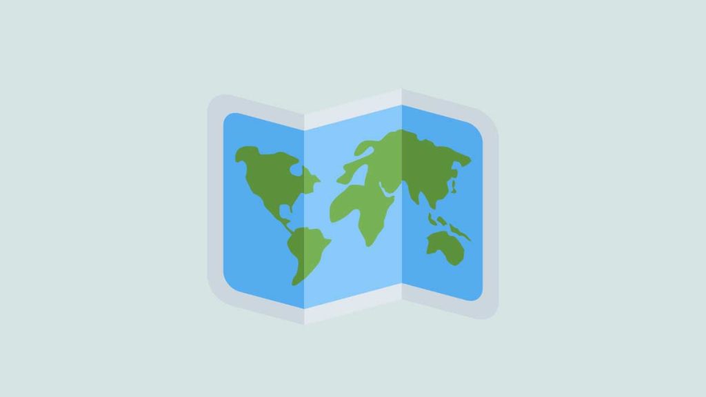 🗺️ ¿Qué significa el emoji del mapa del mundo?