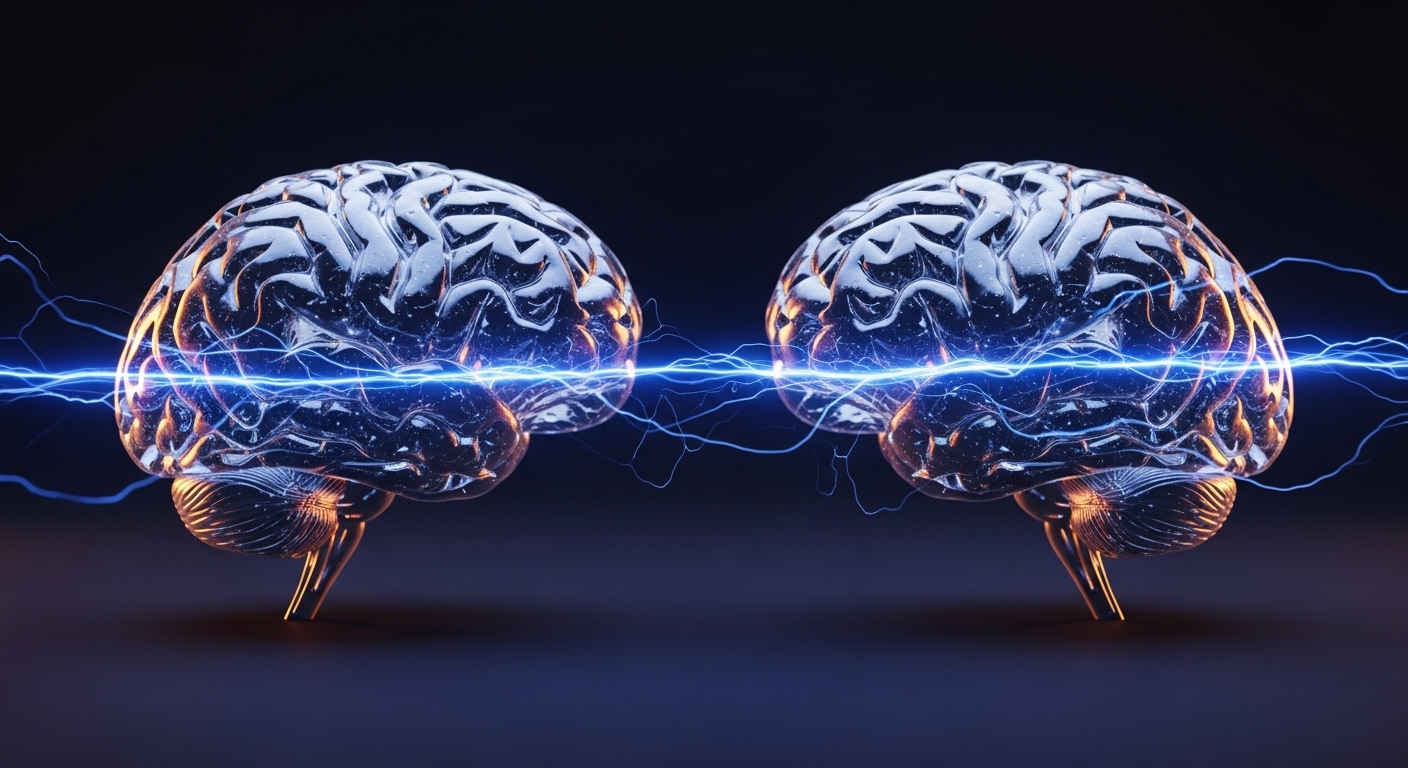 Por qué bostezar es contagioso (la explicación científica más aceptada) 1 Representacion artistica del sistema de neuronas espejo en el cerebro base del aprendizaje y la empatia