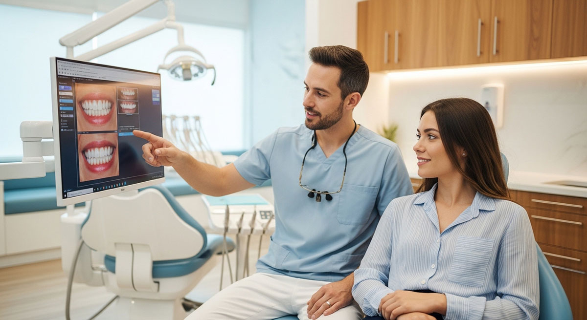 Cómo Mejorar Tu Sonrisa Sin Procedimientos Agresivos y Con Soluciones Modernas 3 Planificación digital de tratamientos dentales personalizados