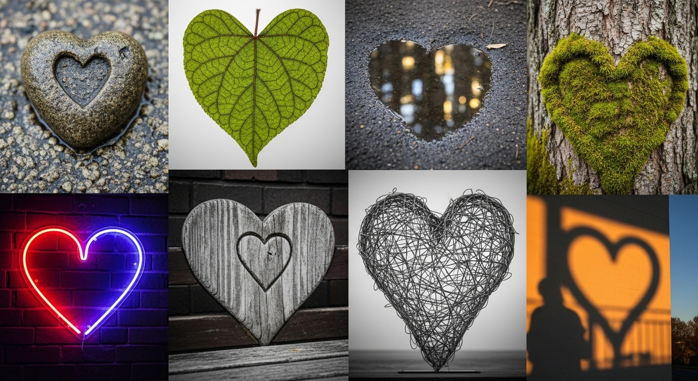 El Significado de Encontrar Objetos en Forma de Corazón