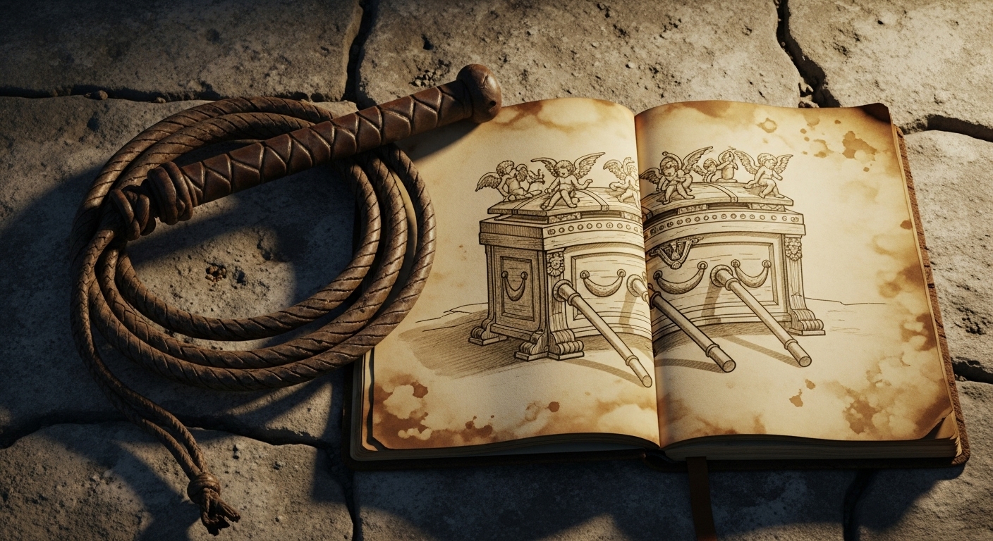 Latigo y diario de campo de Indiana Jones herramientas de arqueologo aventurero