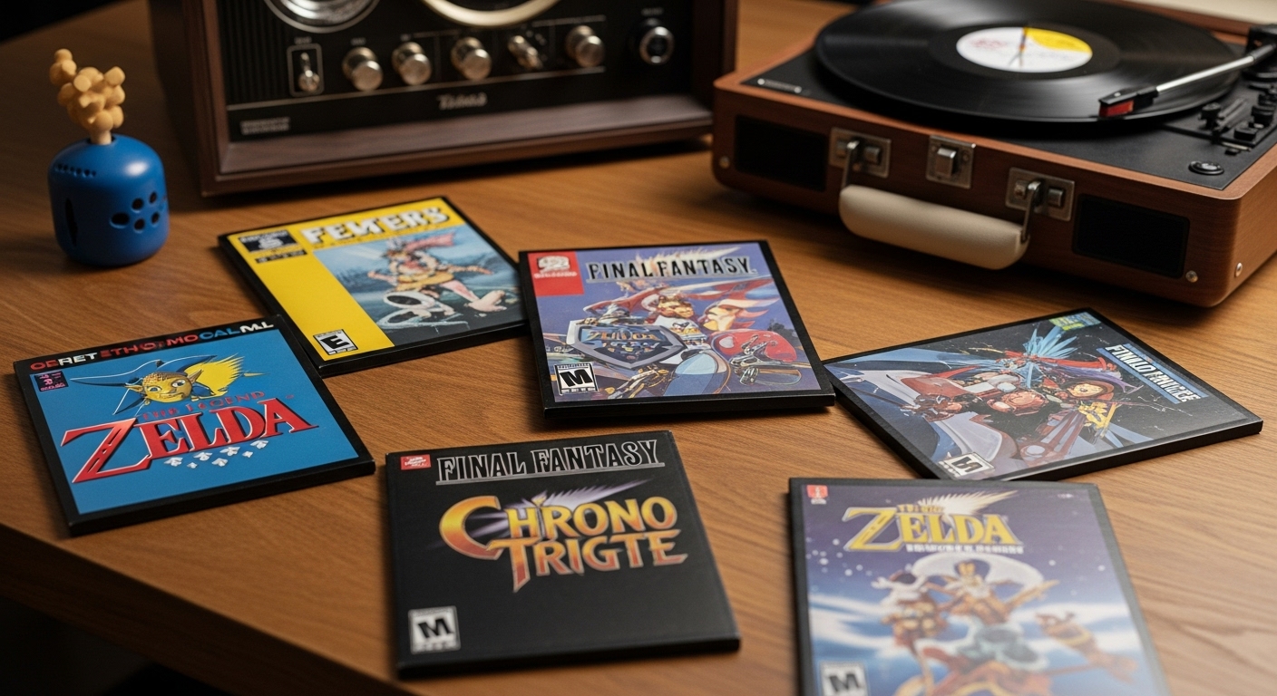 Bandas Sonoras de Videojuegos que Son Obras Maestras Musicales por Derecho Propio 2 Caratulas de videojuegos clasicos con bandas sonoras legendarias