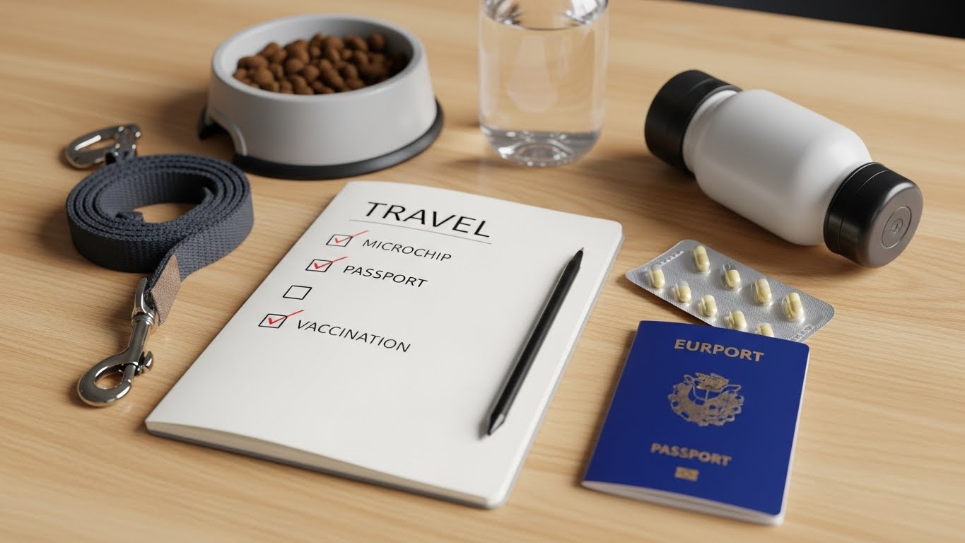 Requisitos y edad mínima para viajar con tu perro en la UE 2 Checklist y elementos esenciales para preparar un viaje con perro por la Union Europea