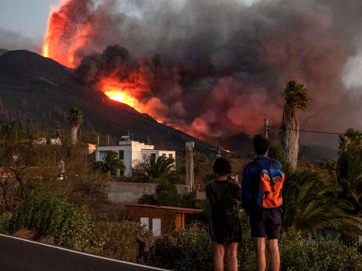 Volcan de Palma turistas