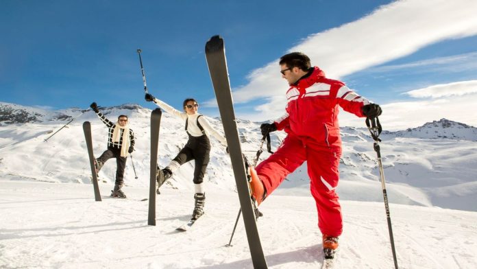 hacer esquí en Europa