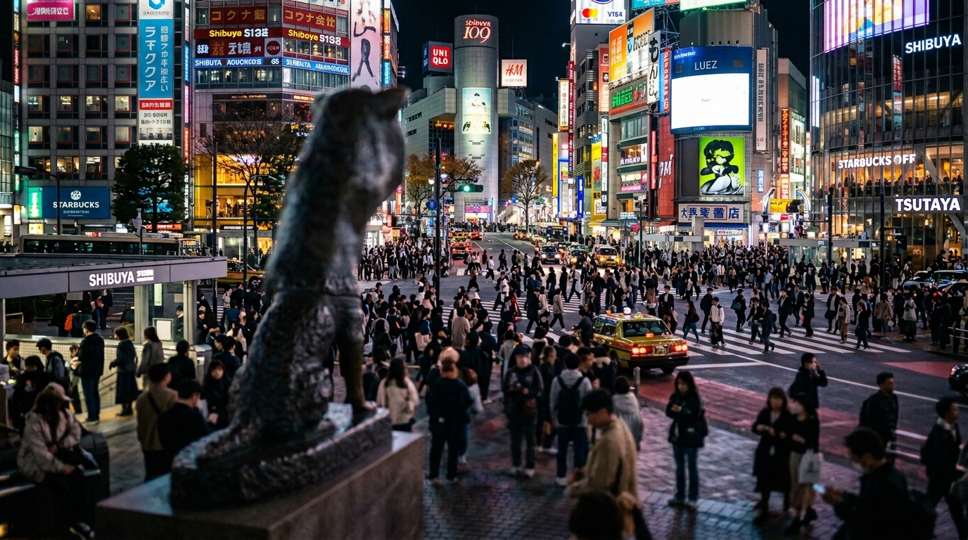 Itinerario por Japón para un Primer Viaje: La Ruta Clásica sin Morir en el Intento 1 Que ver en Shibuya primer viaje a Tokio